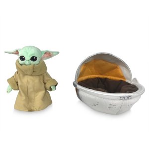 $14.98 The Child Plush in Hover Pram – Star Wars: The Mandalorian – Small 7 1/2 | shopDisney 玩具