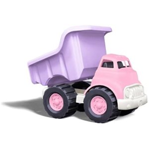 $17.99 粉色卡车 Amazon.com: Green Toys Dump Truck in Pink Color - BPA Free, Phthalates Free Play Toys for Improving Gross Motor, Fine Motor Skills. Play Vehicles: GreenToys: Toys & Games