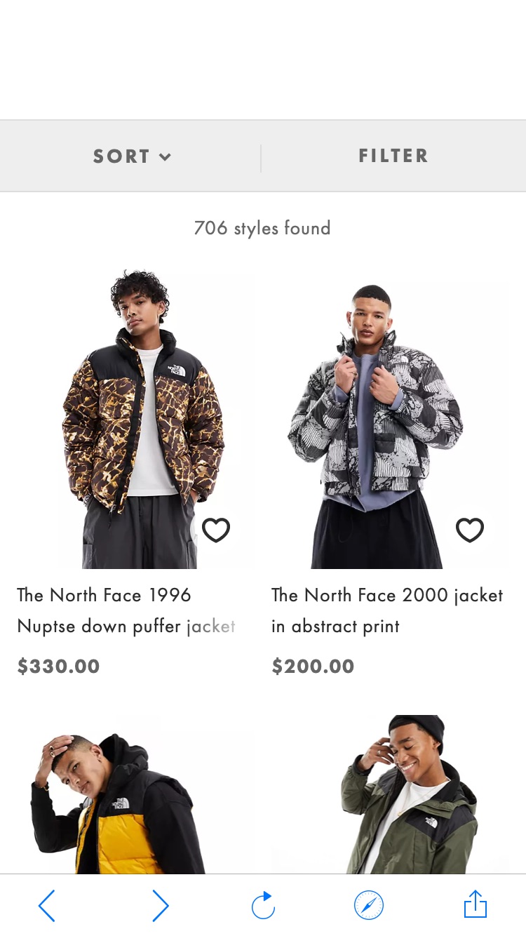 the north face 8折