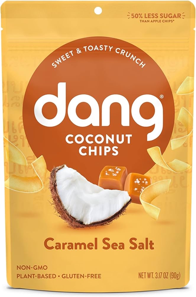 Amazon.com : Dang Toasted Coconut Chips, Caramel Sea Salt, 3.17 Ounce : Grocery & Gourmet Food