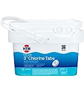 Amazon.com: HTH 42052W Swimming Pool Care 3&quot; Chlorine Tabs Advanced, Individually Wrapped Tablets, 5lb : Everything Else