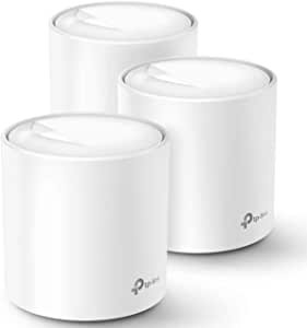 TP-Link Deco X20 WiFi 6 Mesh System 3-Pack