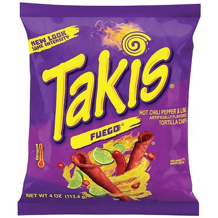Takis Fuego Rolled Tortilla Chips  4oz
