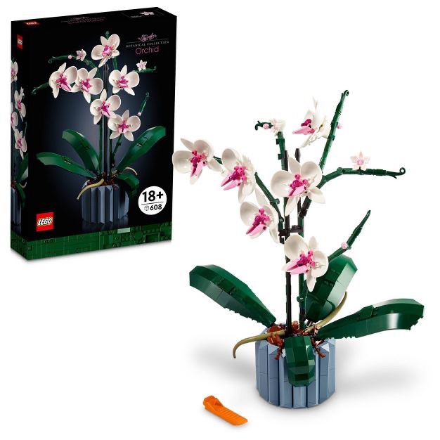 Lego Orchid 10311 Plant Decor Building Kit : Target