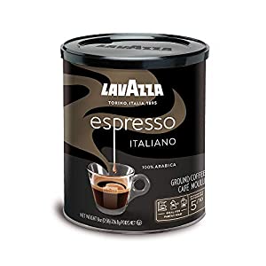 Amazon.com: Lavazza Espresso Italiano Ground Coffee Blend, Medium Roast, 8-Oz Cans, Pack of 4 