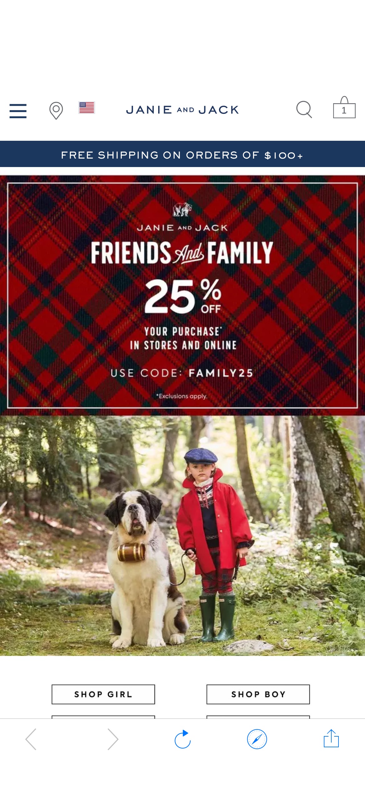Children's Clothing and Newborn Clothing at Janie and Jack 75折 code family25