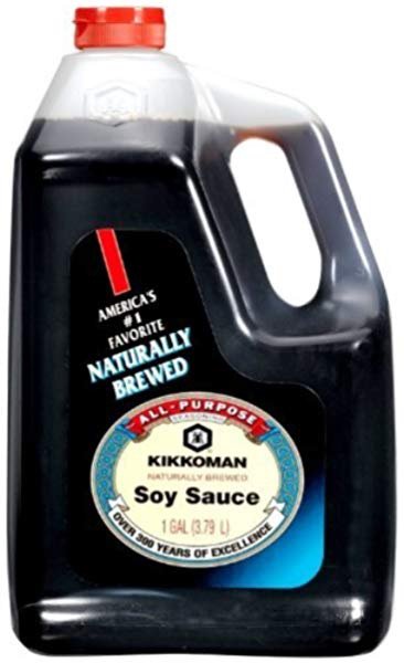 Kikkoman Soy Sauce, 64-Ounce Bottle (Pack of 1)