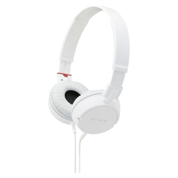 MDR-ZX110-WHI Foldable Headphones