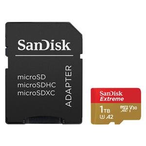 SanDisk Extreme 1TB Memory Card with SD Adapter