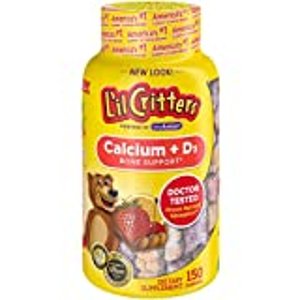 $9.99 Amazon.com: L'il Critters Gummy Vites Complete Kids Gummy Vitamins, 190 Count: Health & 维生素