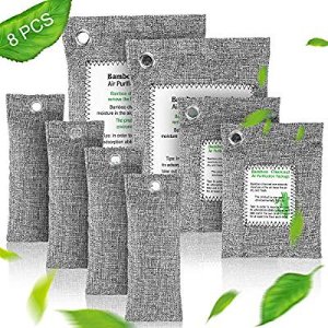 Lxuemlu Bamboo Charcoal Air Purifying Bags 8 Pack