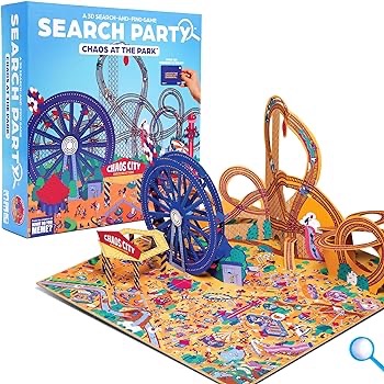 Amazon.com: Search Party: Chaos at the Park — A 3D Search and Find Adventure Game - Games for Adults and Family by What Do You Meme?® : Toys & Games