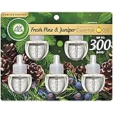 Amazon.降价: Air Wick Plug in Scented Oil Refill, 5ct, Bonfire and Crisp Fall Air,