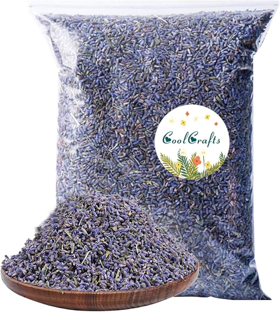 Amazon.com: CoolCrafts Dried Lavender Flowers, Dry Lavender Buds Bulk Wholesale Fragrant Lavender for Wedding Toss, Crafts, Sachets - 1/2 Pound : Home & Kitchen