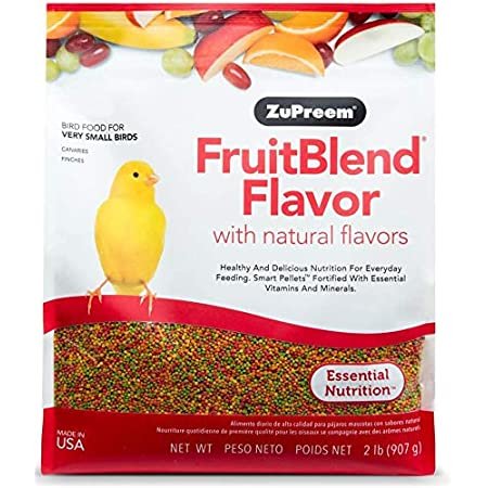 Zupreem 230300 Fruitblend X-Small Canary/Finch Food, 2-Pound
