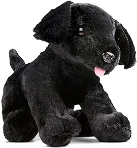 Amazon.com: Melissa &amp; Doug Benson Black Lab - Stuffed Animal Puppy Dog - Extra Large, Plush, Black Dog For Ages 3+ : Melissa &amp; Doug: Toys &amp; Games