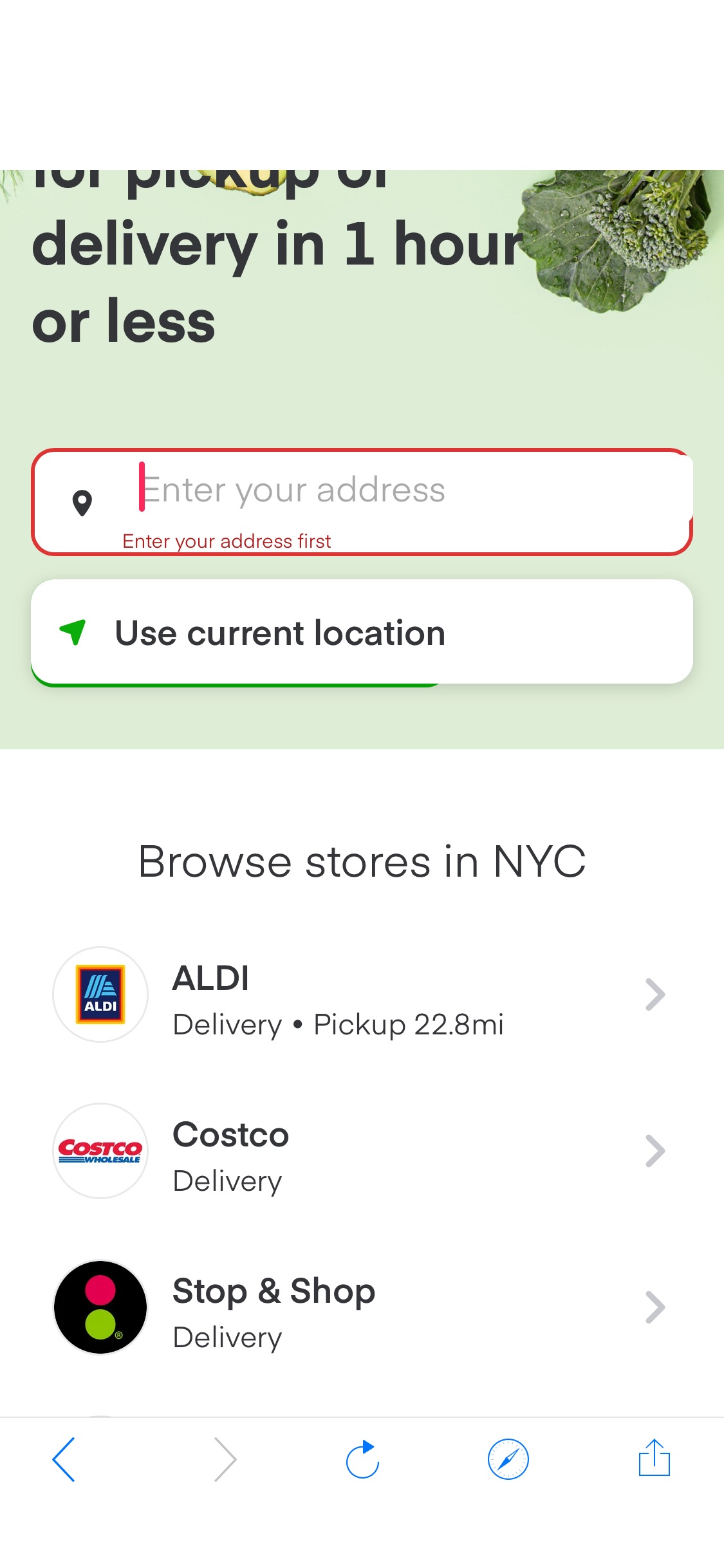 Sephora 六折 Instacart | Grocery Delivery or Pickup from Local Stores Near You