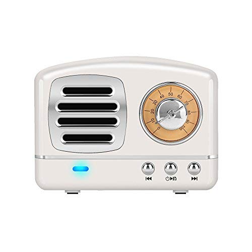 Amazon.com: Dosmix 复古收音机造型便携蓝牙音响