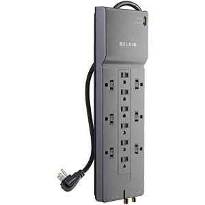 Belkin Power Strip Surge Protector - 12 AC Multiple Outlets