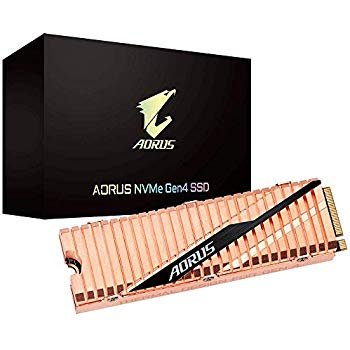 GIGABYTE AORUS NVMe Gen4 M.2 2TB PCIe4.0 SSD w/ Copper Heat Spreader