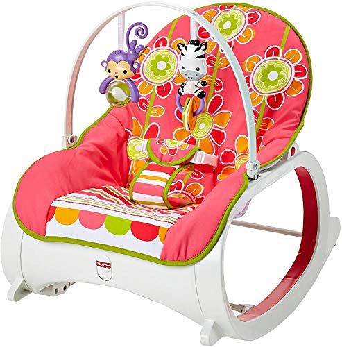 Amazon.com : Fisher-Price Infant-to-Toddler Rocker - Floral Confetti : Baby
费雪婴儿摇椅（五彩花卉）