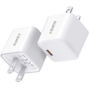 AUKEY Swift Lite 20W USB-C Charger 2-Pack