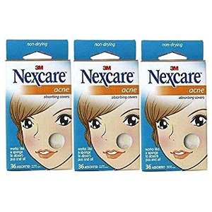 Nexcare Acne Absorbing Covers, Assorted 36 ea Package of 3