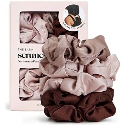 Kitsch Satin Hair Scrunchies for Women
