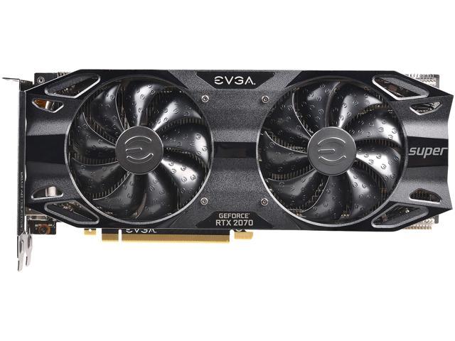 显卡EVGA GeForce RTX 2070 SUPER BLACK GAMING, 08G-P4-3071-KR, 8GB GDDR6 - Newegg.com