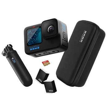 HERO11 Black 运动相机 2电池+手柄+存储卡+收纳盒套装