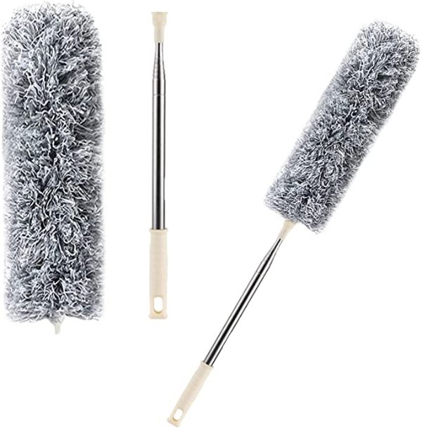 Lomida Microfiber Duster with Extension Pole