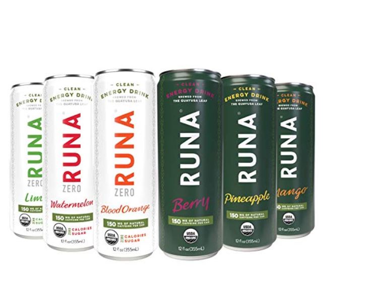 RUNA有机能量补充饮料12盎司(6瓶