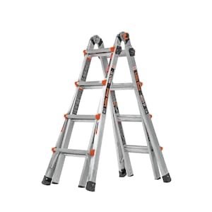 Little Giant Ladders Aluminum 18-ft Reach 300 lbs. Capacity