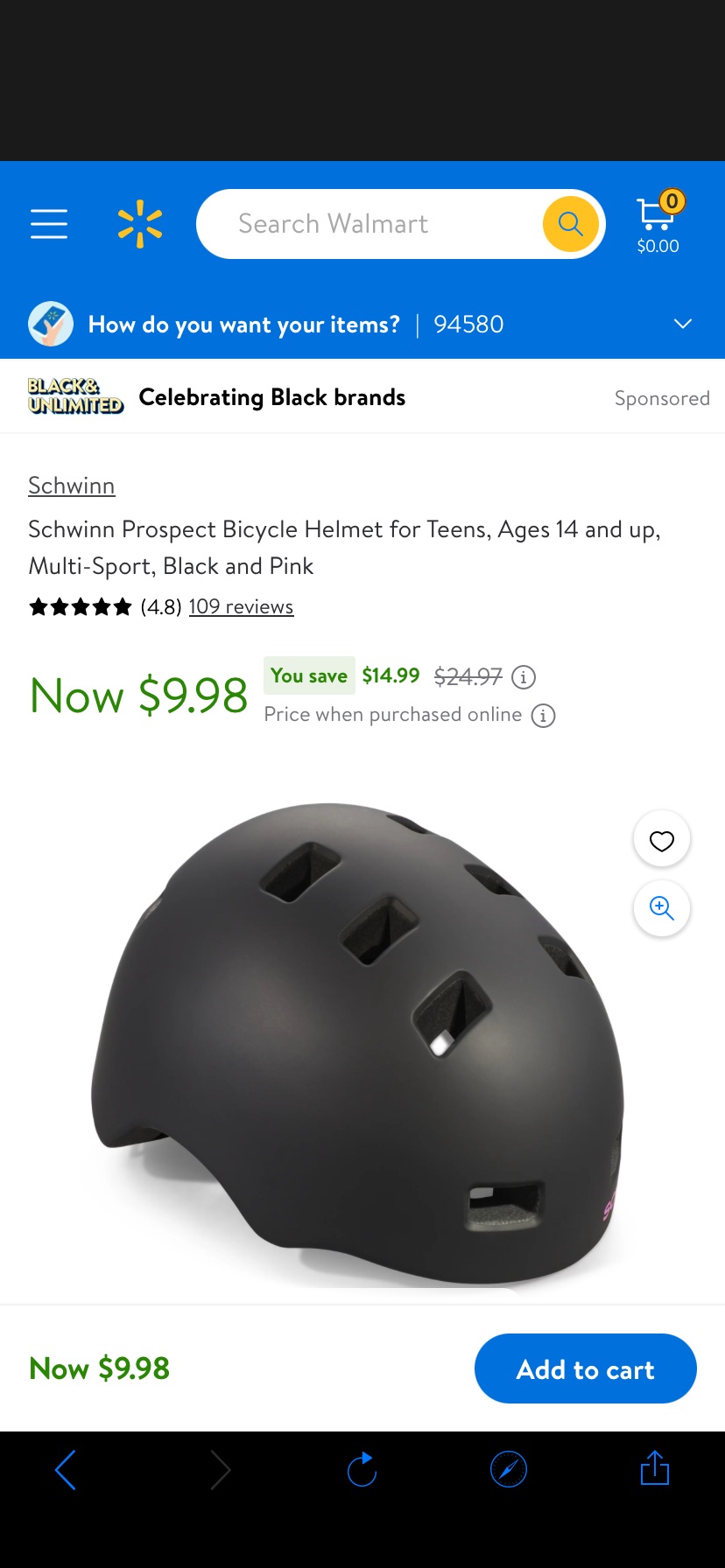 Schwinn Prospect Bicycle Helmet for Teens, Ages 14 and up, Multi-Sport, Black and Pink - Walmart.com