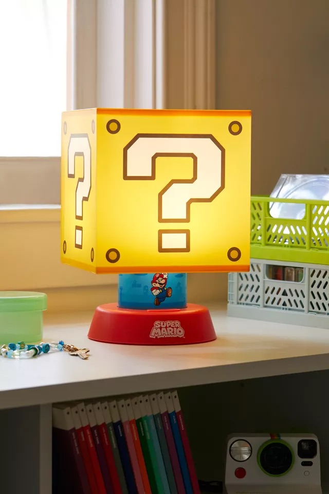 Super Mario Bros. Icon Table Lamp | Urban Outfitters
