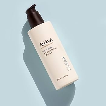 Amazon.com: AHAVA All-In-One Toning Cleanser - Skin-Friendly, Soft, Water-Based Formula Gently Removes Dirt, Impurities & Makeup Including Eyes, Rebalances pH, Made with Our Signature Blend Osmoter™, 