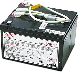 Amazon.com: APC UPS Battery Replacement, APCRBC109, for APC UPS Models BX1500LCD BR1500LCD, BR1200G, BR1300LCD, BX1300LCD, BN1250LCD and select others : Electronics