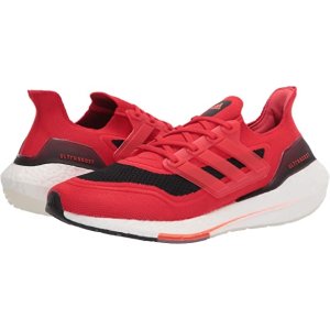 $41.39 adidas Men s Ultraboost-21 Running Shoes, Dash Grey/Dash Grey/Screaming Orange, 4 | 运动鞋