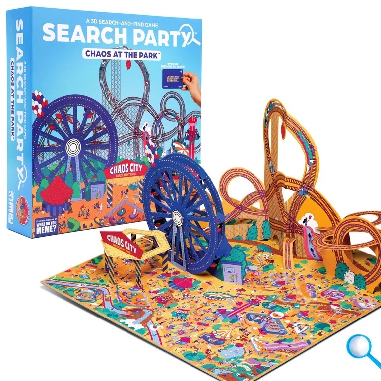 Search Party: Chaos at the Park — a Hands-on Mystery Search and Find Game for Kids and Families by What Do you Meme - Walmart.com