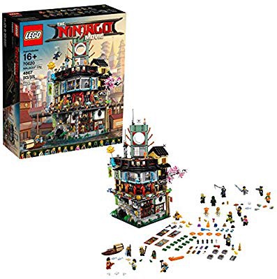 乐高，Amazon.com: LEGO Ninjago Ninjago City 70620 (4867 Pieces): Toys & Games