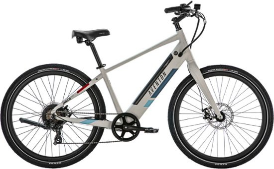 Aventon Pace 350.2 Step-Over Ebike w/ 40 mile Max Operating Range and 20 MPH Max Speed Large Cloud Grey P3T004 - Best Buy