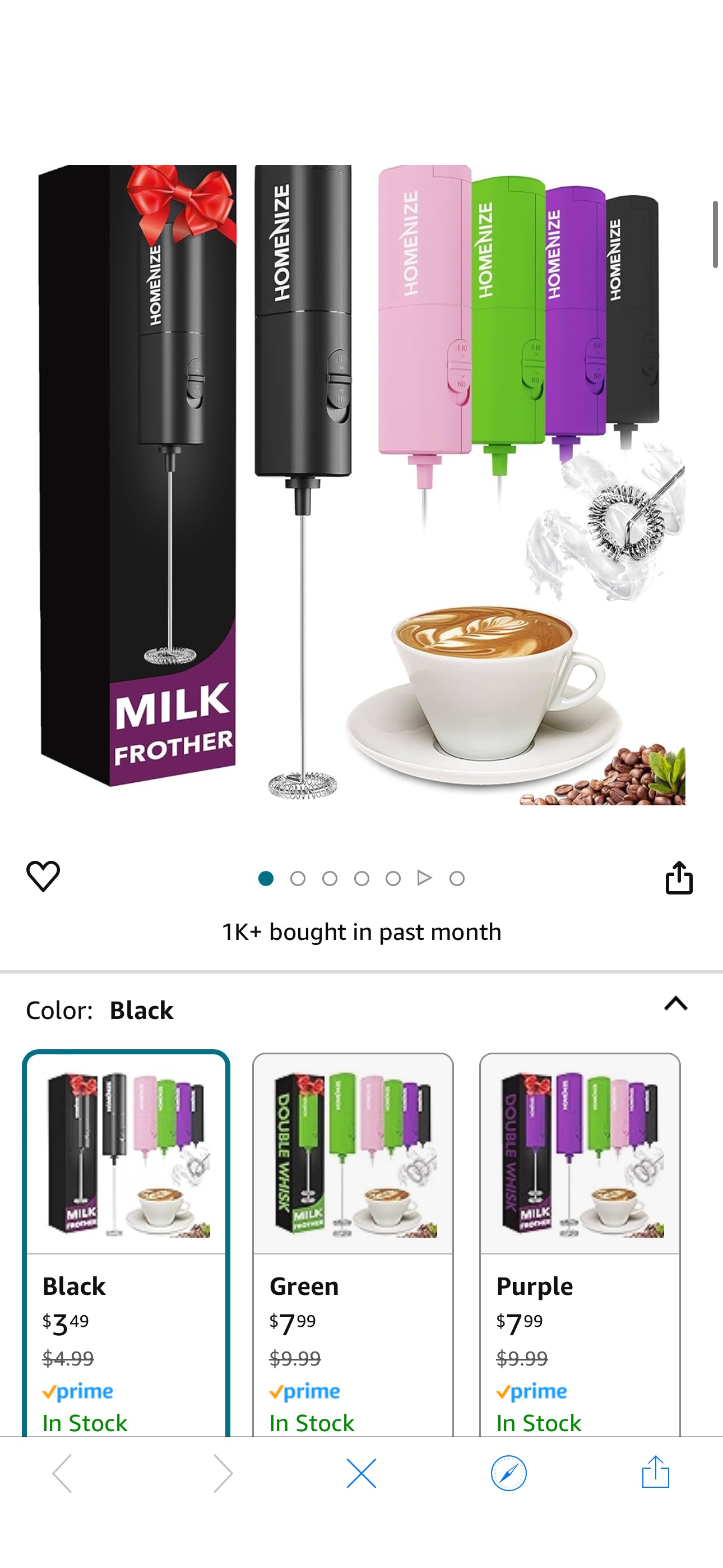 Amazon.com: Matcha Whisk,Milk Frother,Frother For Coffee Foam Maker for Lattes - Whisk Drink Mixer for Coffee, Mini Foamer for Cappuccino, Frappe, Matcha, Hot Chocolate: Home & Kitchen