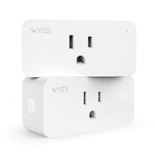 Wyze Plug, 2.4GHz WiFi Smart Plug, Works with Alexa, Google Assistant, IFTTT, No Hub Required, Two-Pack, White - - Amazon.com