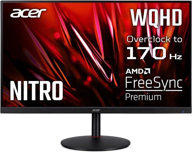 Acer 31.5" 144Hz IPS 2K Gaming Monitor 1ms FreeSync Premium