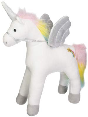 GUND My Magical Sound and Lights Unicorn Stuffed Animal Plush, White, 17" 独角兽