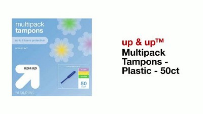 50个卫生棉条Multipack Tampons - Plastic - 50ct - Up &amp; Up™ : Target