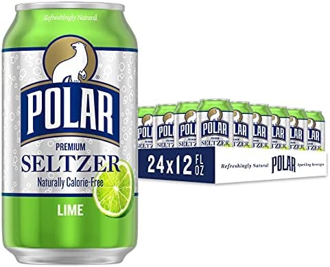 Amazon.com : POLAR Seltzer Water Lime, 12 Fl Oz, Pack of 24 : Everything Else