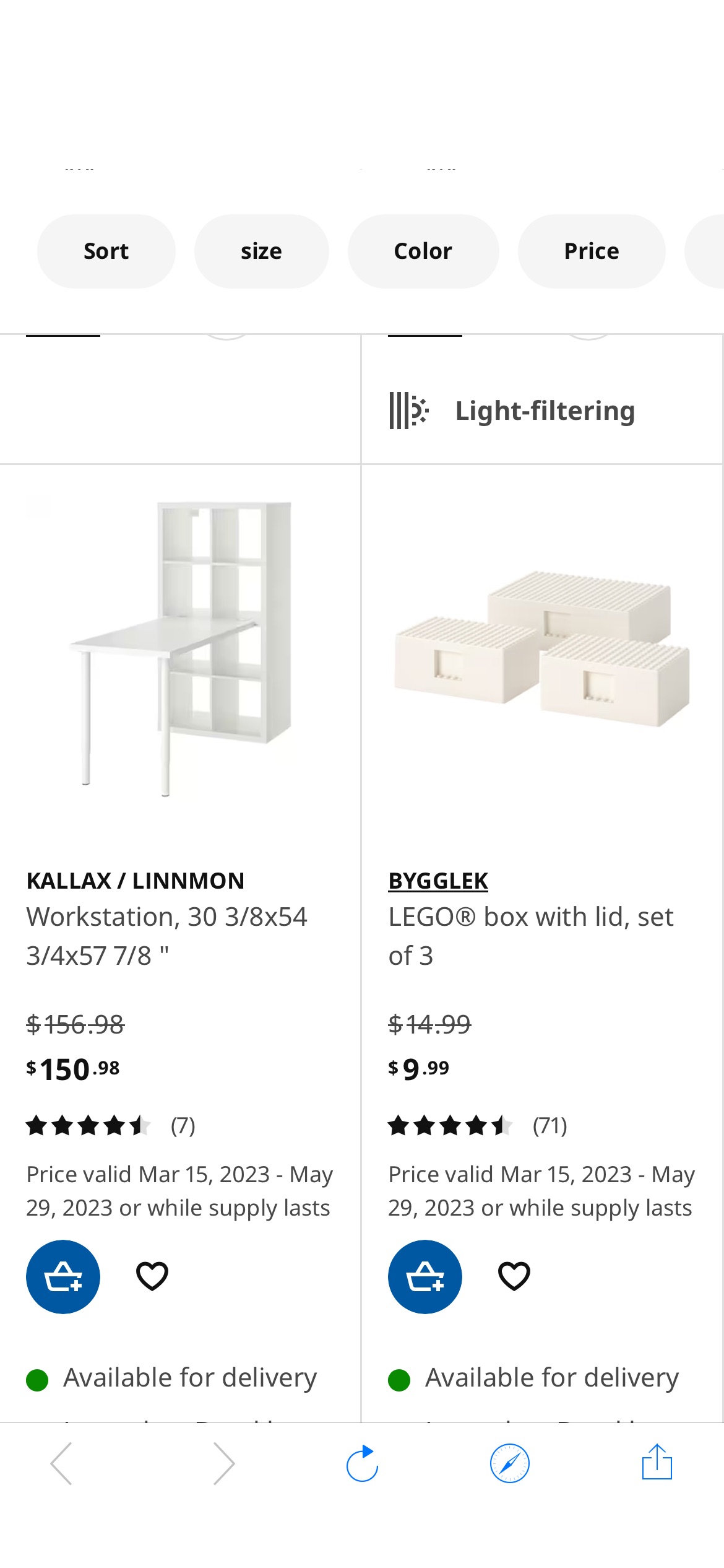 Limited Time Offers - IKEA