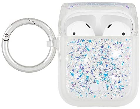 Amazon.com: Case-Mate - AirPods Case - TWINKLE - Compatible Apple AirPods Series 1 & 2 - Stardust: Electronics AirPods套