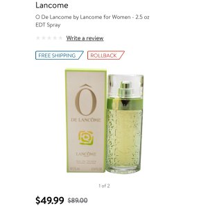 $49.99 O De Lancome 女士香水- 2.5 oz EDT Spray 5.6折